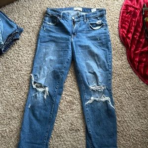 Abercrombie and fitch boyfriend jeans